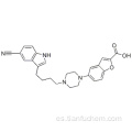 Ácido 5- [4- [4- (5-ciano-1H-indol-3-il) butil] -1-piperazinil] -2-benzofurancarboxílico CAS 163521-19-5